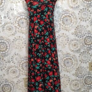 Unicorn and roses maxi